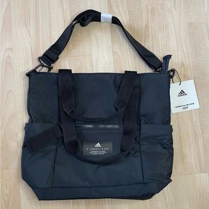 Adidas Women’s All Me 2 Tote - Black Athletic Tote - Measures 18”x 15”x 6”